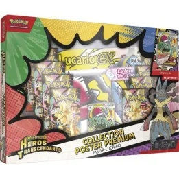 Pokémon : Collection poster Premium – Méga-Lucario  - Cartes à collectionner