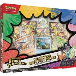 Pokémon - Coffret pin's deluxe ME2.5 - héros transcendants  - Cartes à collectionner