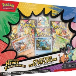 Pokémon - Coffret pin's deluxe ME2.5 - héros transcendants  - Cartes à collectionner
