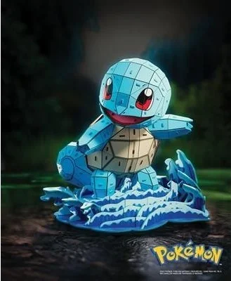 Pokémon - Puzzle 4D Build Carapuce  - AUTRES FIGURINES