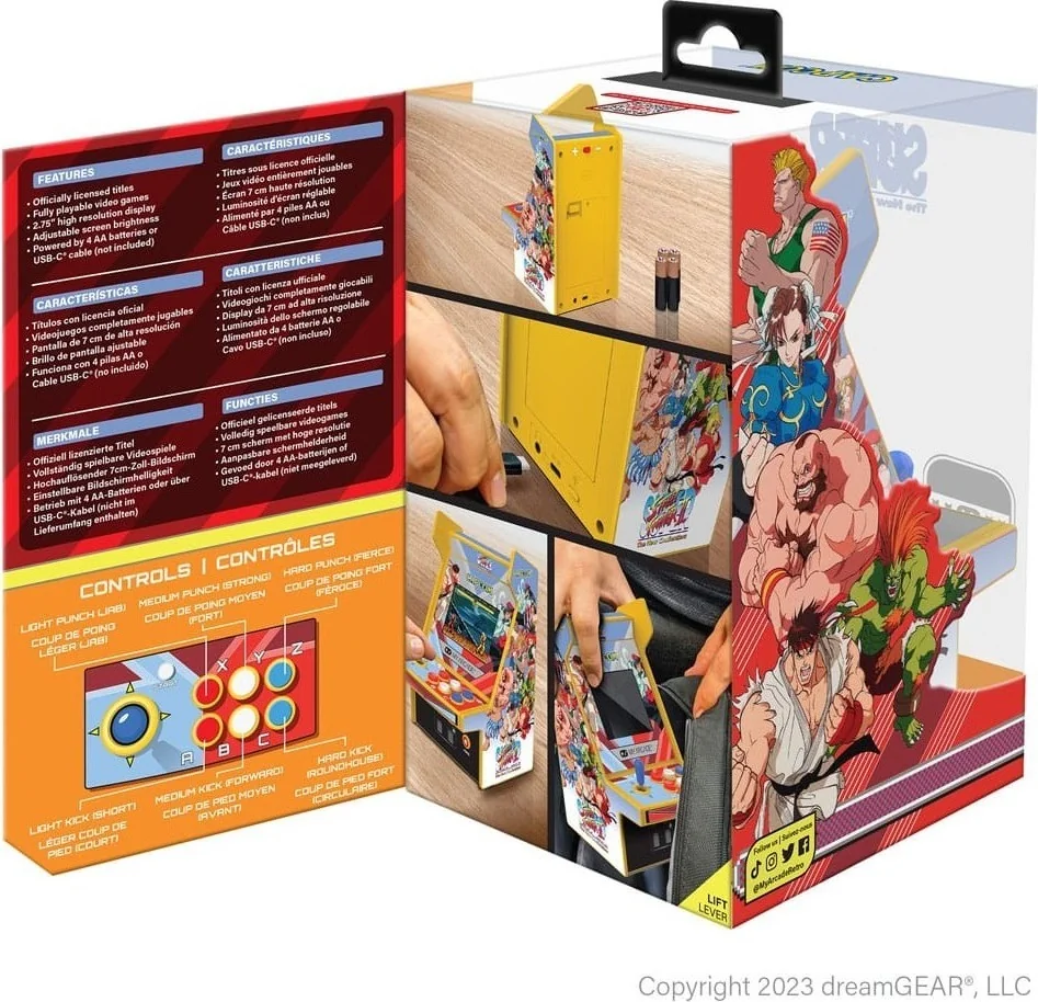 Super Street Fighter II - Mini borne d'arcade - My Arcade  - JEUX VIDEO