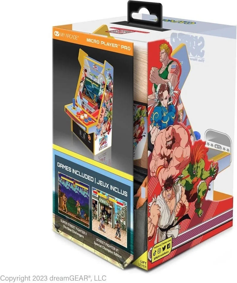 Super Street Fighter II - Mini borne d'arcade - My Arcade  - JEUX VIDEO