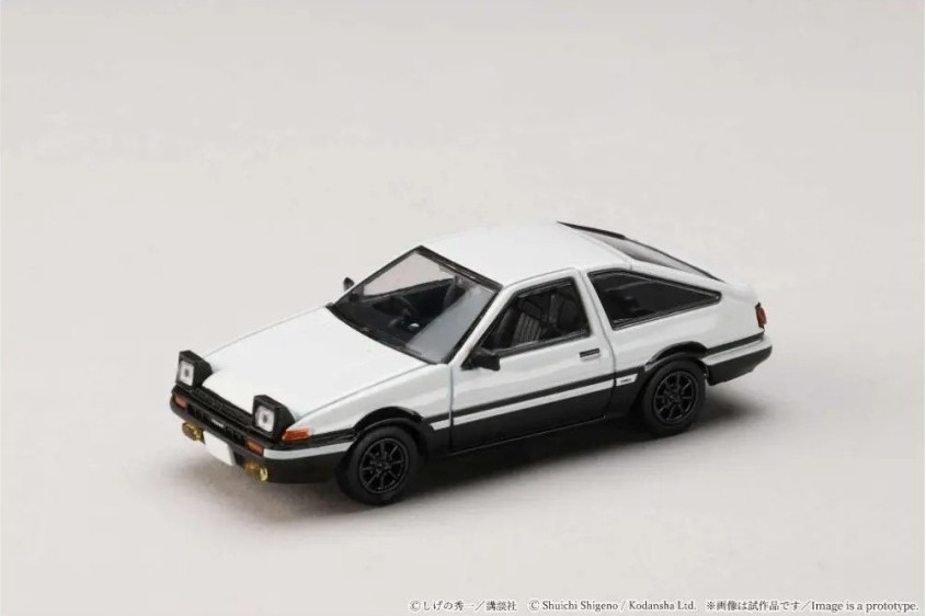 Initial D - Toyota Sprinter Trueno AE86 - Die-cast  - AUTRES FIGURINES