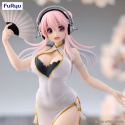 Super Sonico - Figurine Sonico White Cheongasm version  - FIGURINES FILLES SEXY