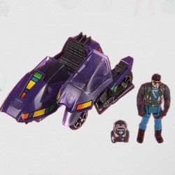 M.A.S.K - Véhicule Piranha & figurine pilote Sly Rax  - AUTRES FIGURINES