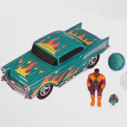 M.A.S.K - Véhicule Hurricane & Figurine pilote Hondo MacLean  - AUTRES FIGURINES