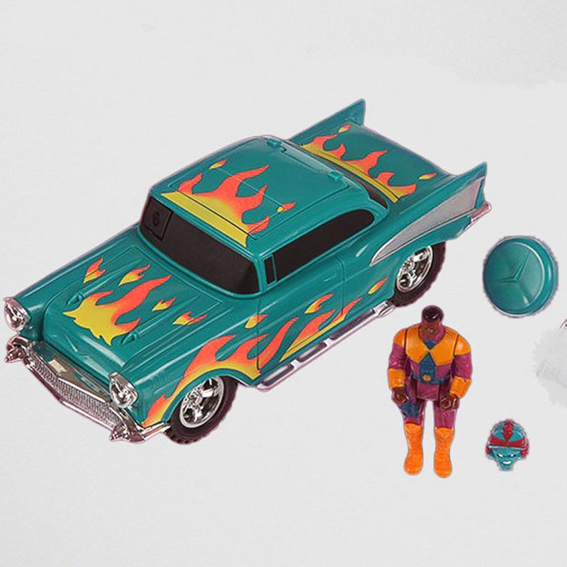 M.A.S.K - Véhicule Hurricane & Figurine pilote Hondo MacLean  - AUTRES FIGURINES