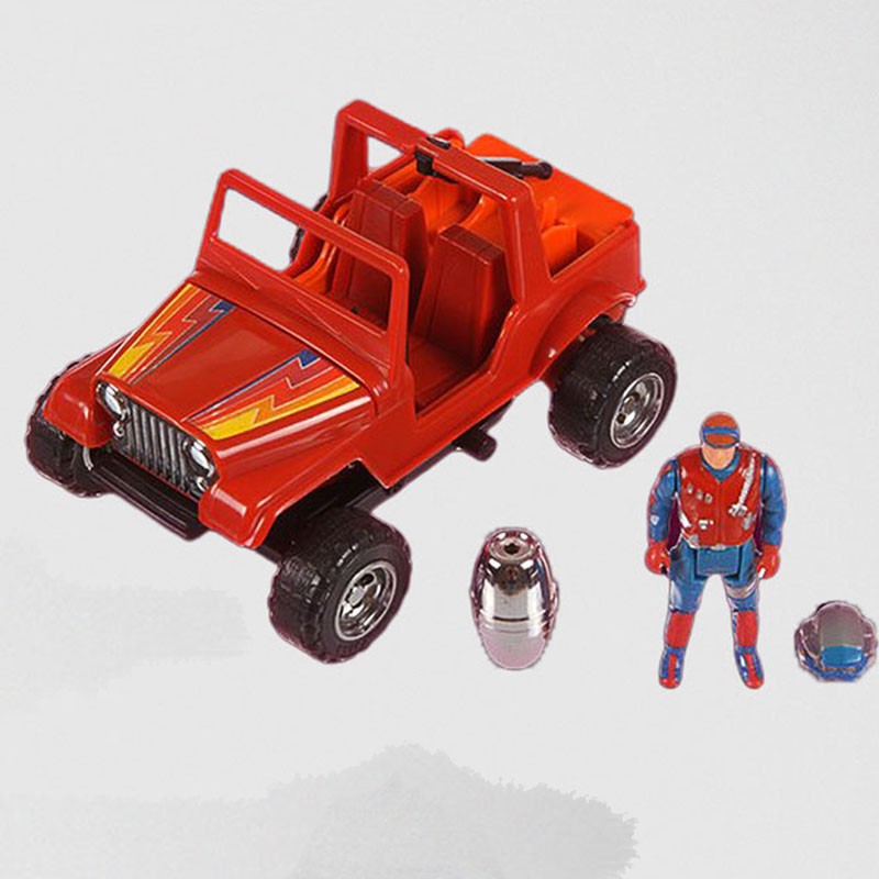 M.A.S.K - Véhicule Gator & Figurine pilote Dusty Hayes  - AUTRES FIGURINES