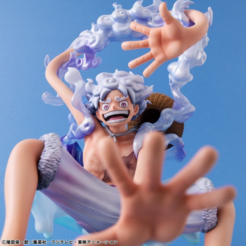 One Piece - Figurine Monkey D. Luffy Gear 5 - P.O.P Evolutionary History  -  ONE PIECE
