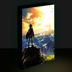 The Legend Of Zelda - Into The Wilds Light Up Canvas  - ZELDA