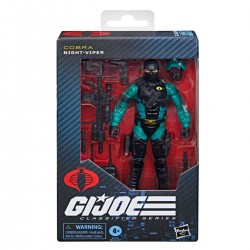G.I. Joe - Figurine Night-Viper - Classified Series  - AUTRES FIGURINES