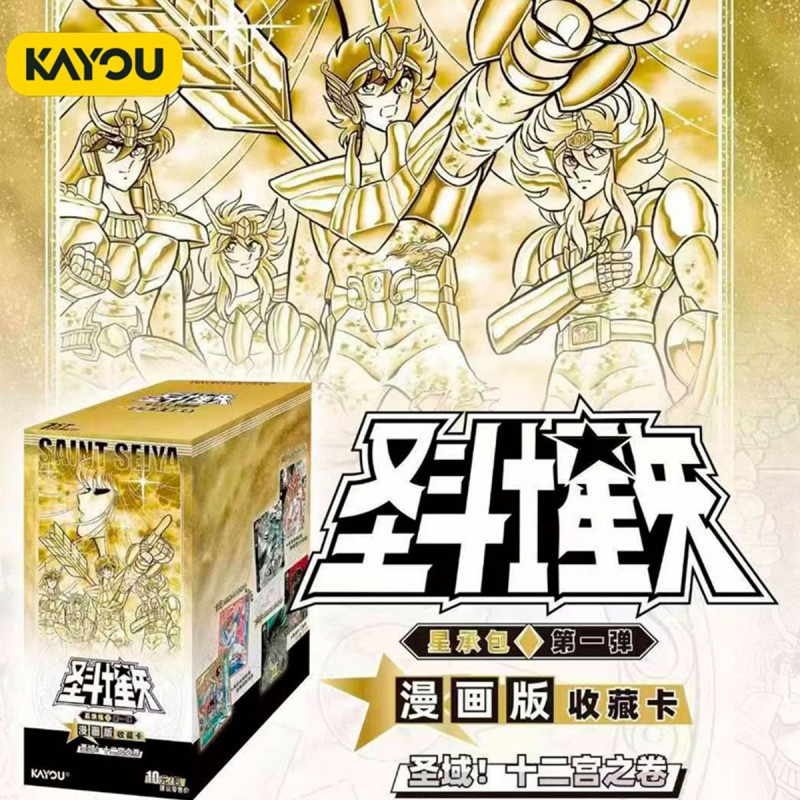 Saint Seiya - Display Kayou Card Comic version collection W01  -  SAINT SEIYA