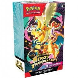 Pokémon - Bundle 6 Boosters ME2.5 Méga-Évolution Héros Transcendants  - Cartes à collectionner