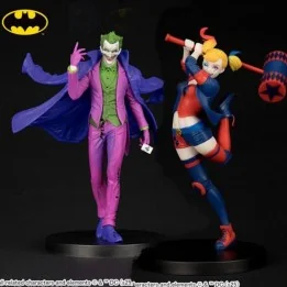 DC-Comics - Set 2 figurines Joker & Harley Quinn - Vivid ver  - DC. COMICS & MARVEL