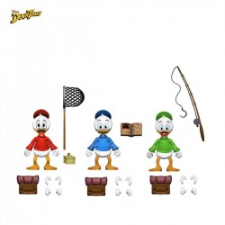 Ducktales - Pack 3 figurines Riri & Fifi & Loulou - Neca  - CINÉMA & SÉRIES TV