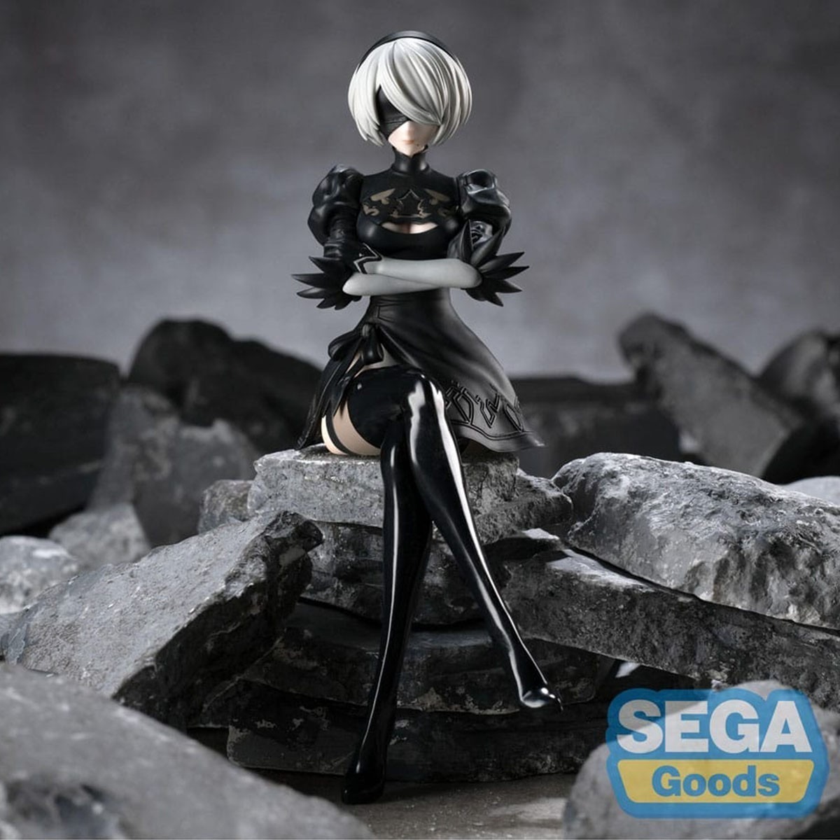 Nier Automata - Figurine 2B - PM Perching  - JEUX VIDEO