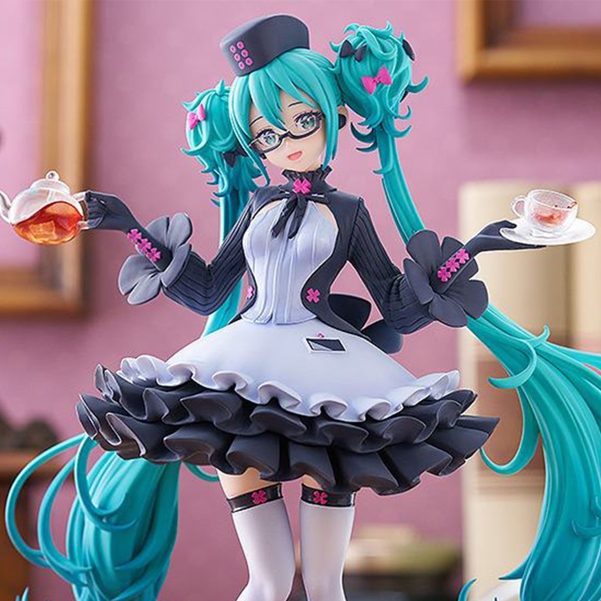 Figurine Hatsune Miku Glasses x Café - Pop Up Parade  - AUTRES FIGURINES
