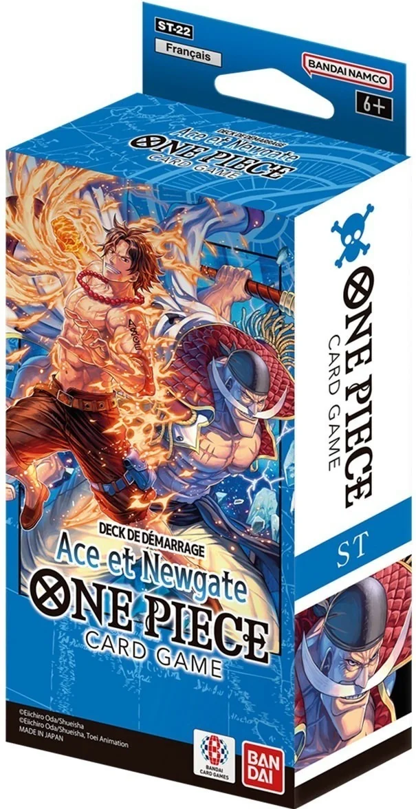 One Piece - Deck ST22 Ace & Edward Newgate - Version Française  - Cartes à collectionner