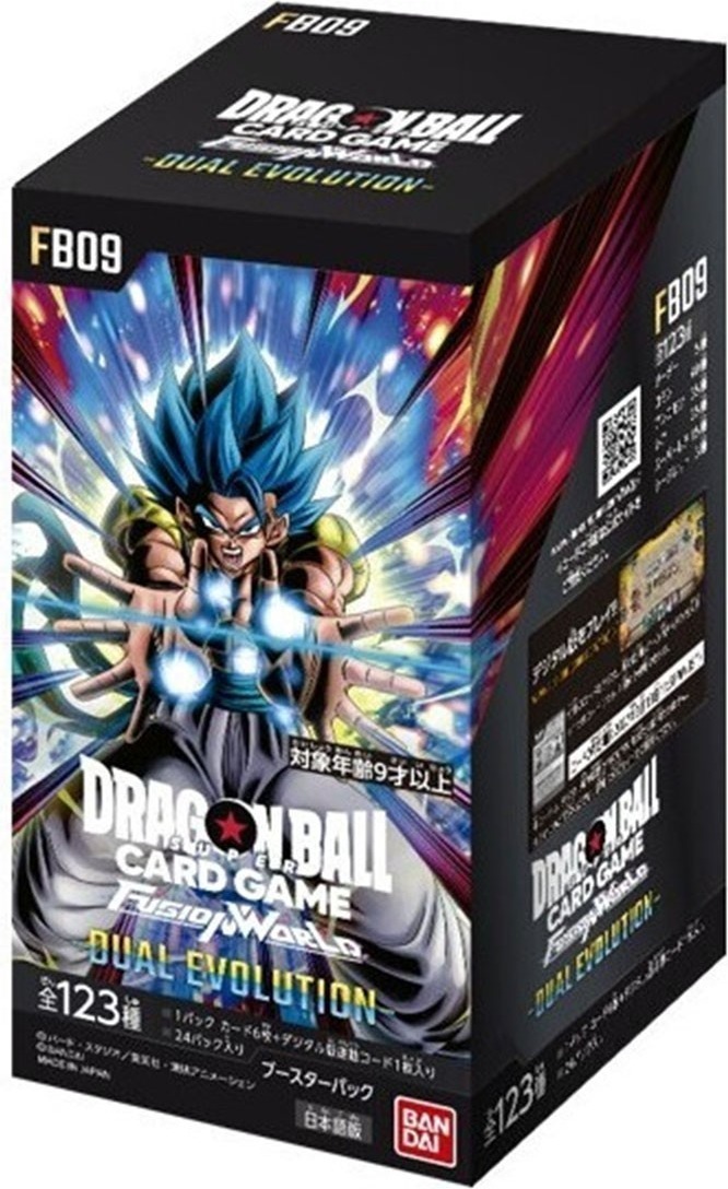 Dragon Ball Super Card Game - Boîte de 24 boosters Fusion World FB09 - JP  -  DRAGON BALL Z