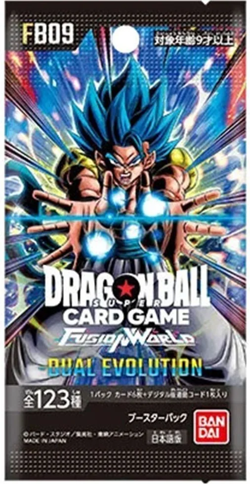 Dragon Ball Super Card Game - Boîte de 24 boosters Fusion World FB09 - JP  -  DRAGON BALL Z
