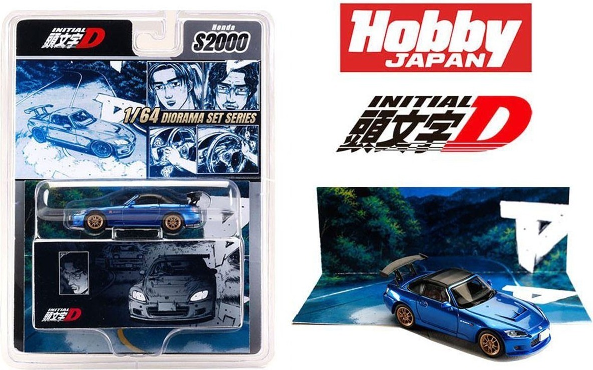 Initial D - Honda S2000 Toshiya Joshima Vs Takumi - Die-cast  - AUTRES FIGURINES