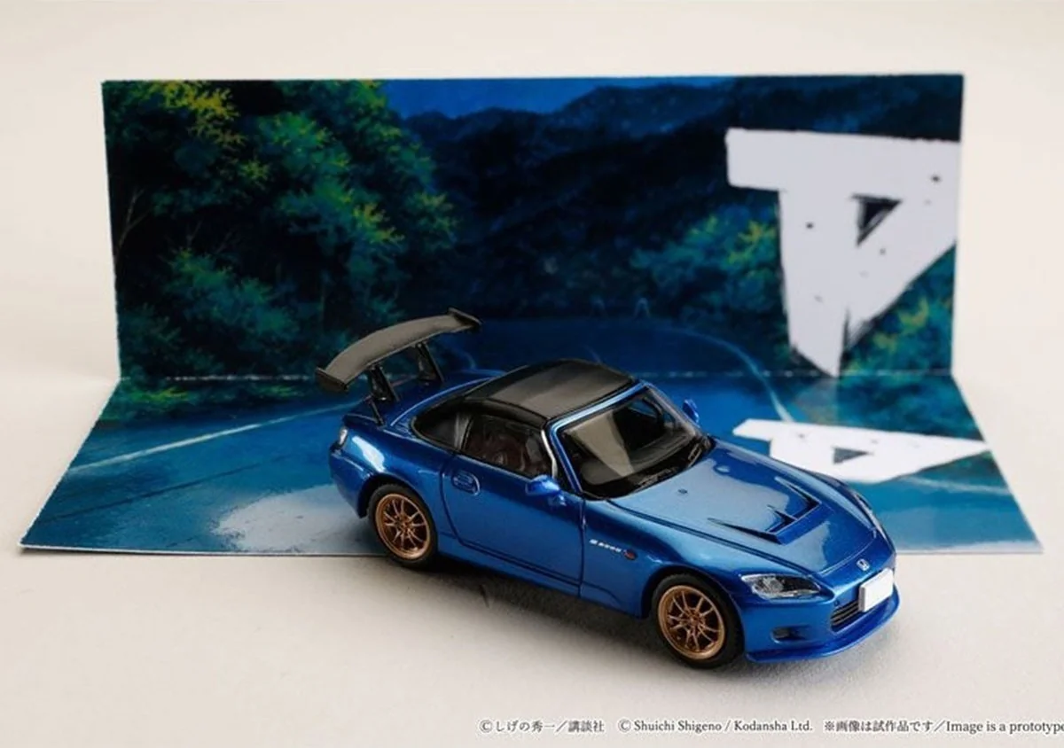 Initial D - Honda S2000 Toshiya Joshima Vs Takumi - Die-cast  - AUTRES FIGURINES