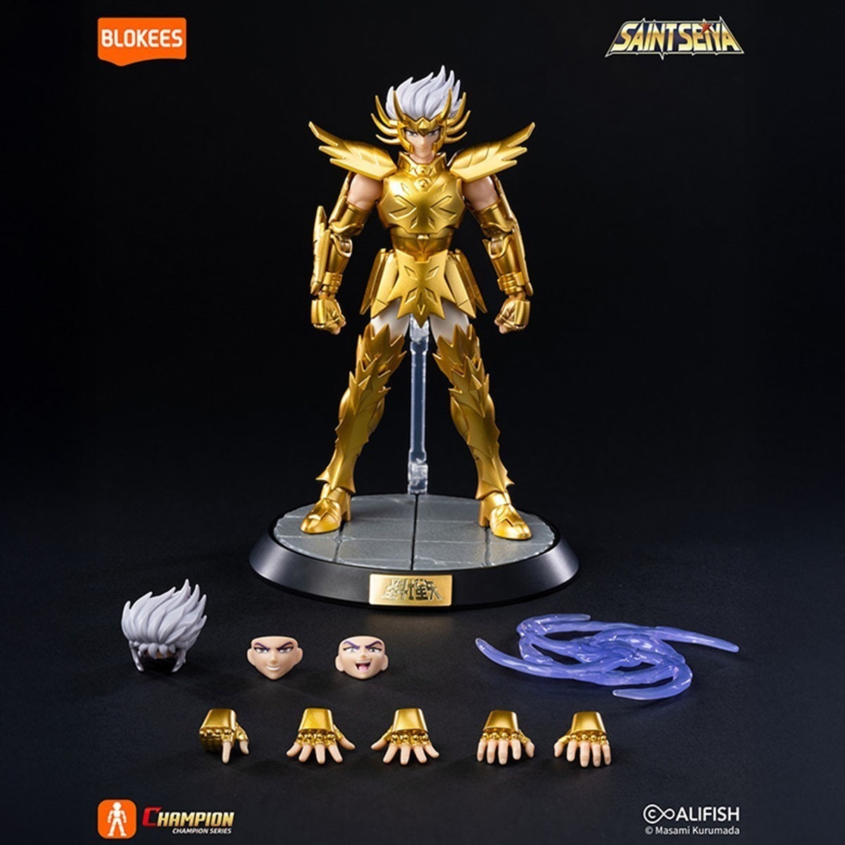Saint Seiya - Maquette Blokees Cancer Deathmask - Champion Class  -  SAINT SEIYA