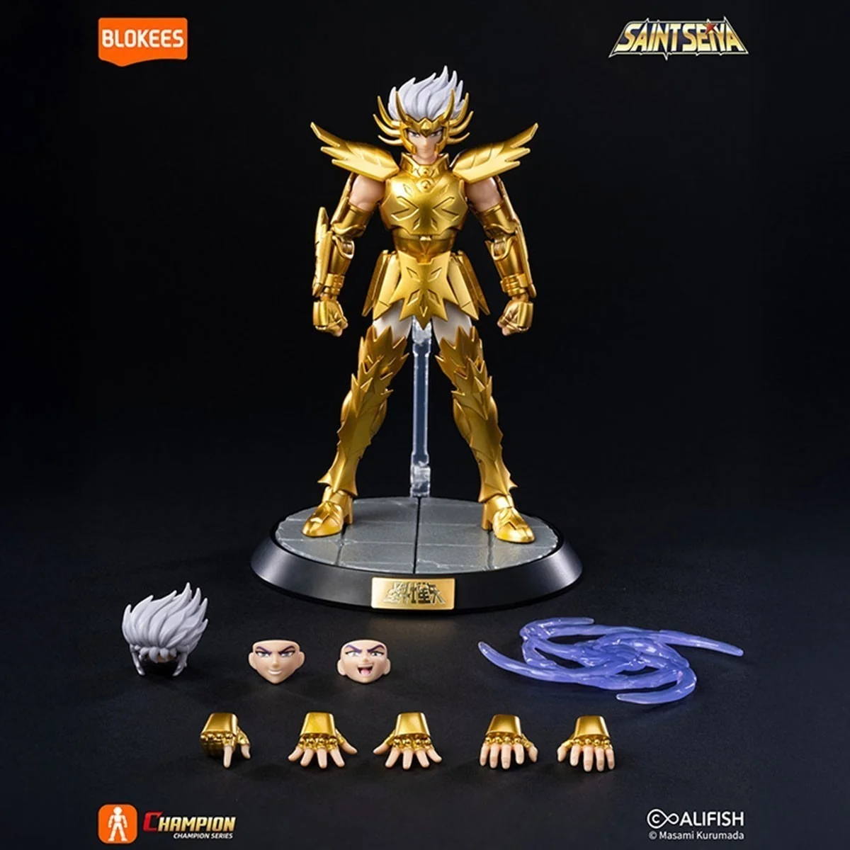 Saint Seiya - Maquette Blokees Cancer Deathmask - Champion Class  -  SAINT SEIYA