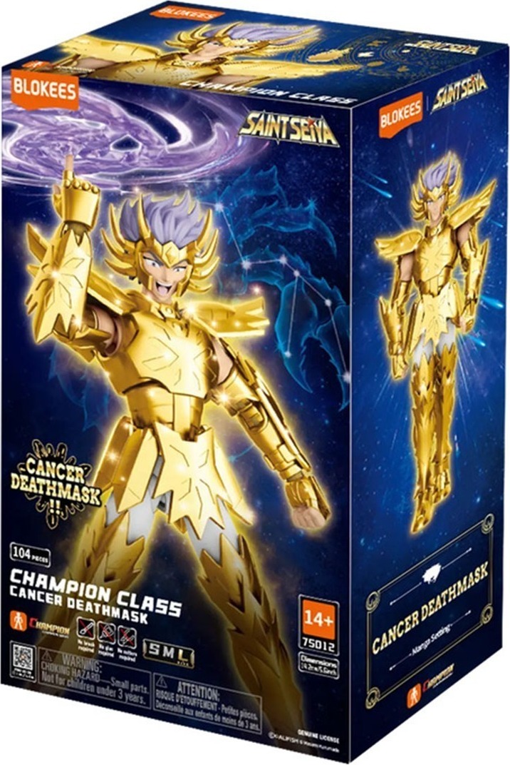Saint Seiya - Maquette Blokees Cancer Deathmask - Champion Class  -  SAINT SEIYA