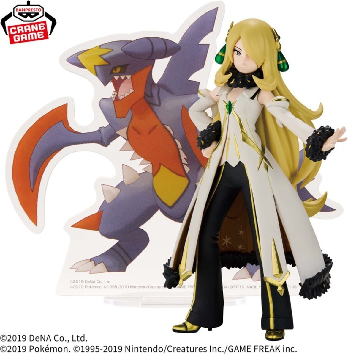 Pokemon - Figurine Arcus Shirona & Mega Garchomp - Panel Spectacle  -  MARIO BROS & CO