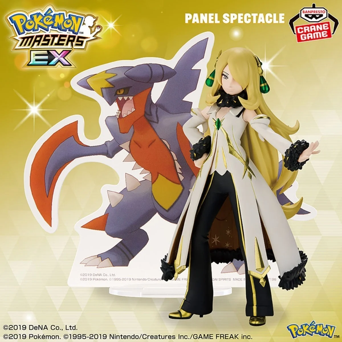 Pokemon - Figurine Arcus Shirona & Mega Garchomp - Panel Spectacle  -  MARIO BROS & CO
