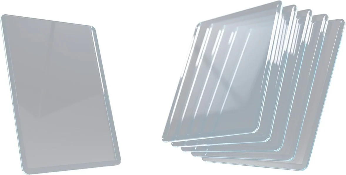 Toploader Exoshields 35 pt Transparent pack de 25 - Taille Standard  - Cartes à collectionner