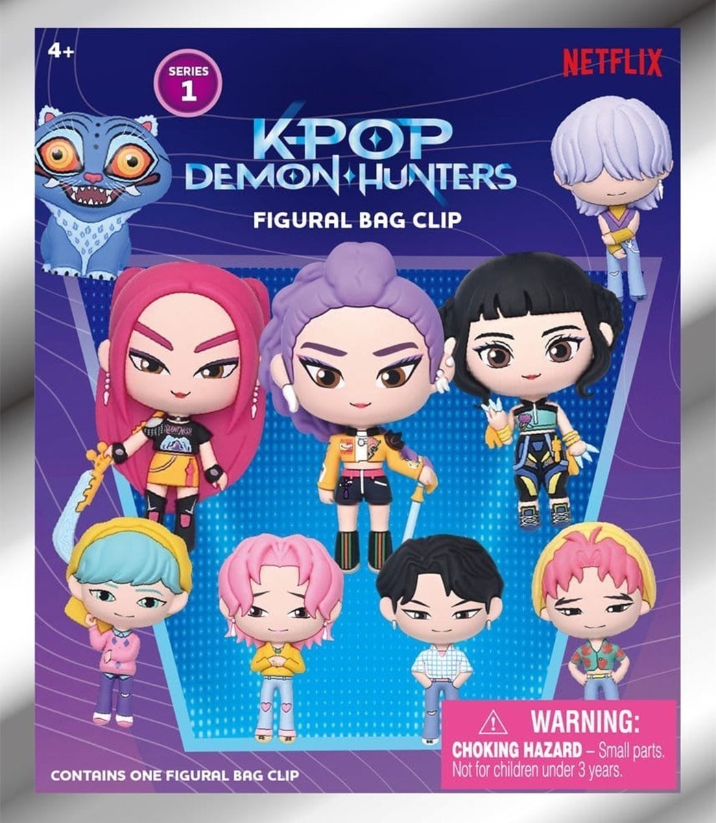 K-Pop Demon Hunters - Porte-clés Figurine K-Pop Demon Hunters - Sachet mystère  - AUTRES GOODIES