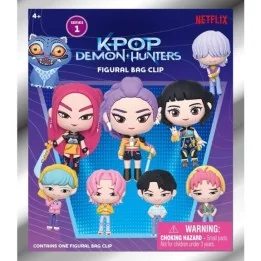 K-Pop Demon Hunters - Porte-clés Figurine K-Pop Demon Hunters - Sachet mystère  - AUTRES GOODIES