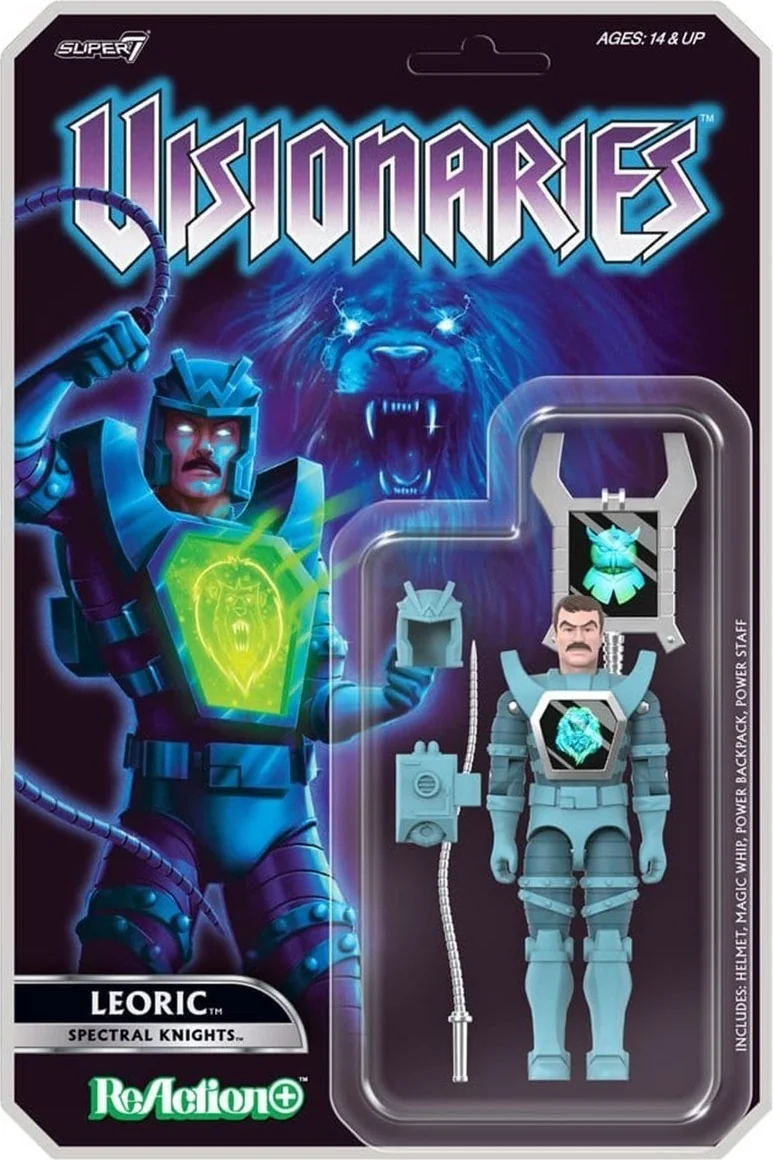 Visionaries - Figurine Leoric - ReAction+ Super7  - AUTRES FIGURINES