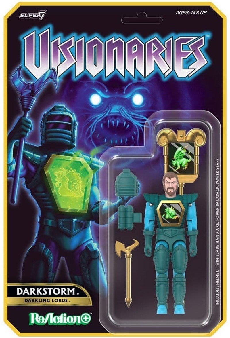 Visionaries - Figurine Darkstorm - ReAction+ Super7  - AUTRES FIGURINES