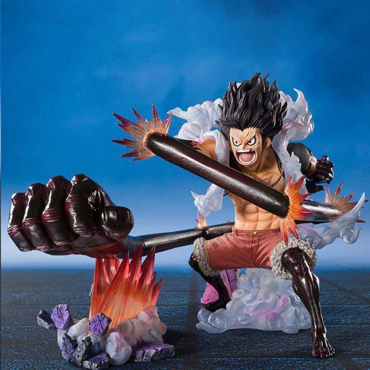 One Piece - Figurine Luffy Gear 4 cobra - Figuarts Zero  -  ONE PIECE