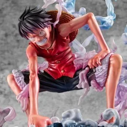 One Piece - Figurine Luffy Gear 2 - Portrait of Pirates Limted Edition  -  ONE PIECE