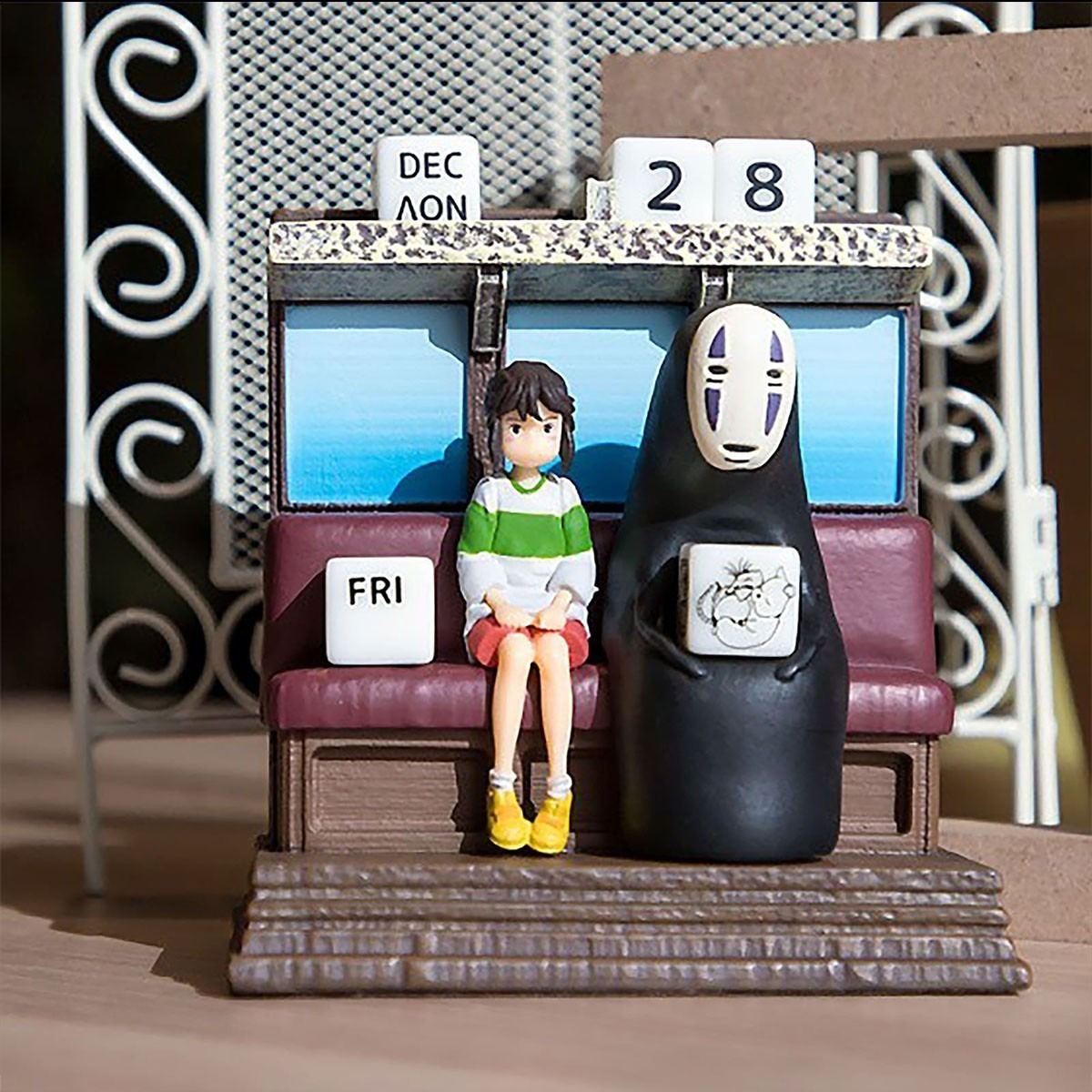 Le Voyage de Chihiro - Calendrier Perpétuels Train Unabara  -  TOTORO - GHIBLI