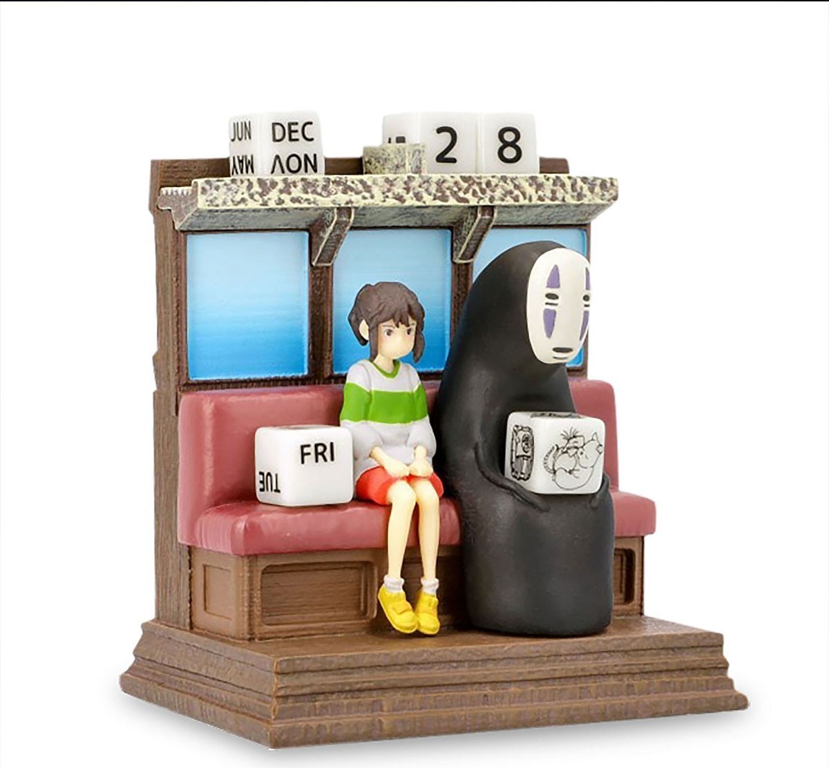 Le Voyage de Chihiro - Calendrier Perpétuels Train Unabara  -  TOTORO - GHIBLI