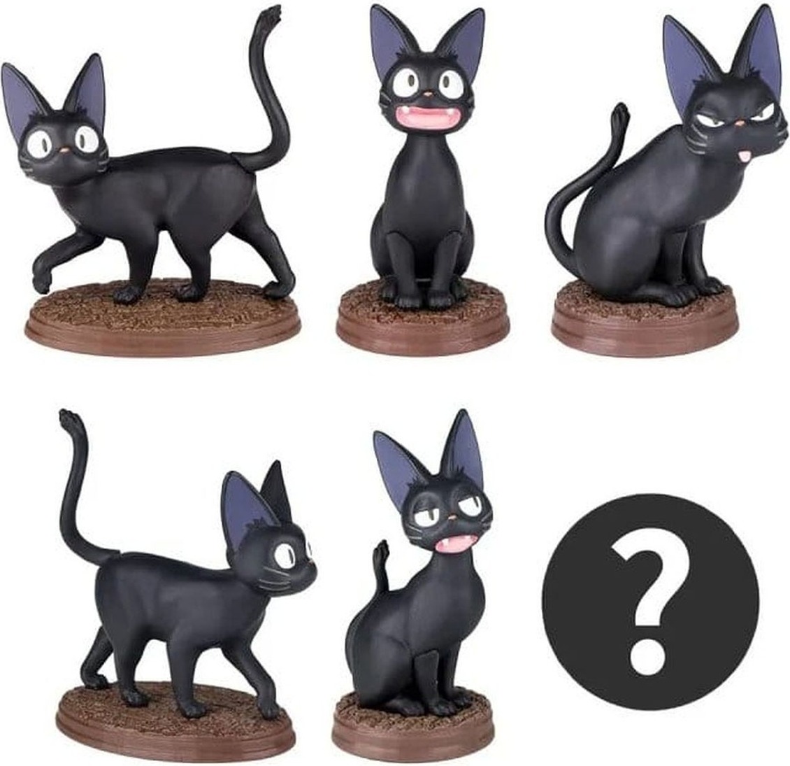 Kiki la petite Sorcière - Figurine Mystère Jiji - Blind Box  -  TOTORO - GHIBLI