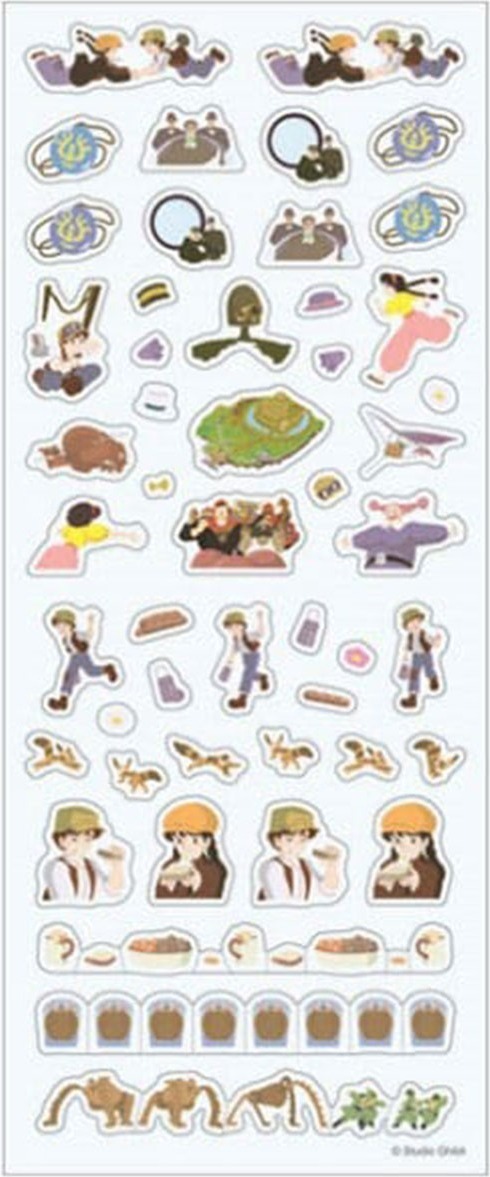 Le Château dans le ciel - Mini Sticker Agenda Collection 1  -  TOTORO - GHIBLI