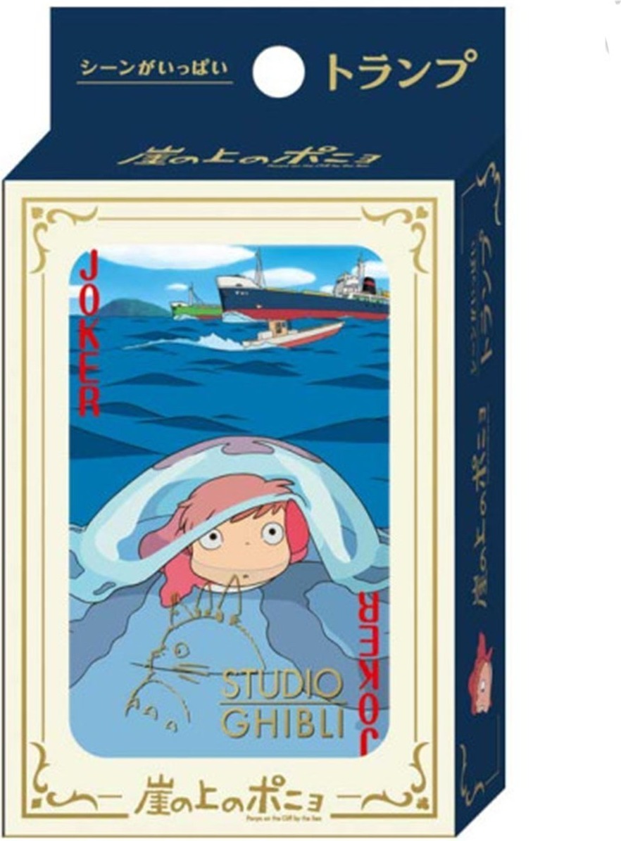Ponyo sur la Falaise - Jeu de 54 cartes à jouer  -  TOTORO - GHIBLI