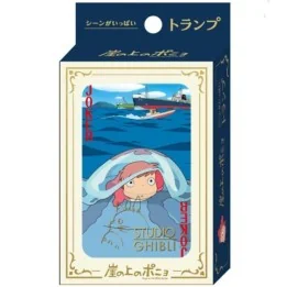 Ponyo sur la Falaise - Jeu de 54 cartes à jouer  -  TOTORO - GHIBLI