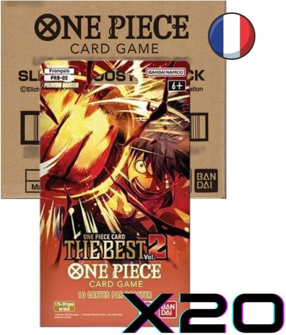 One Piece Card Game - PRB02 Sleeve 20 Booster pack - FR  - Cartes à collectionner