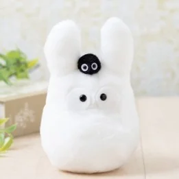 Mon Voisin Totoro - Peluche Totoro Blanc & Noiraude - Beanbag  -  TOTORO - GHIBLI