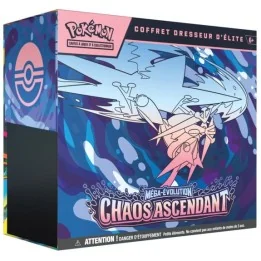 Pokémon - ETB Coffret Dresseur d'Elite - ME04 Mega Evolution Chaos Ascendant  - Cartes à collectionner