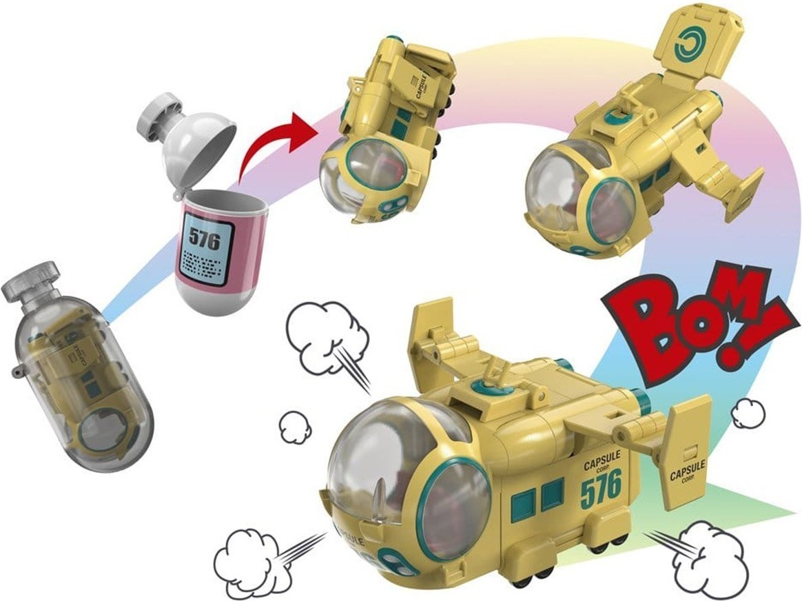 Dragon Ball - Changearts Capsule Hoi-Poi No. 576 Bulma Airplane  -  DRAGON BALL Z