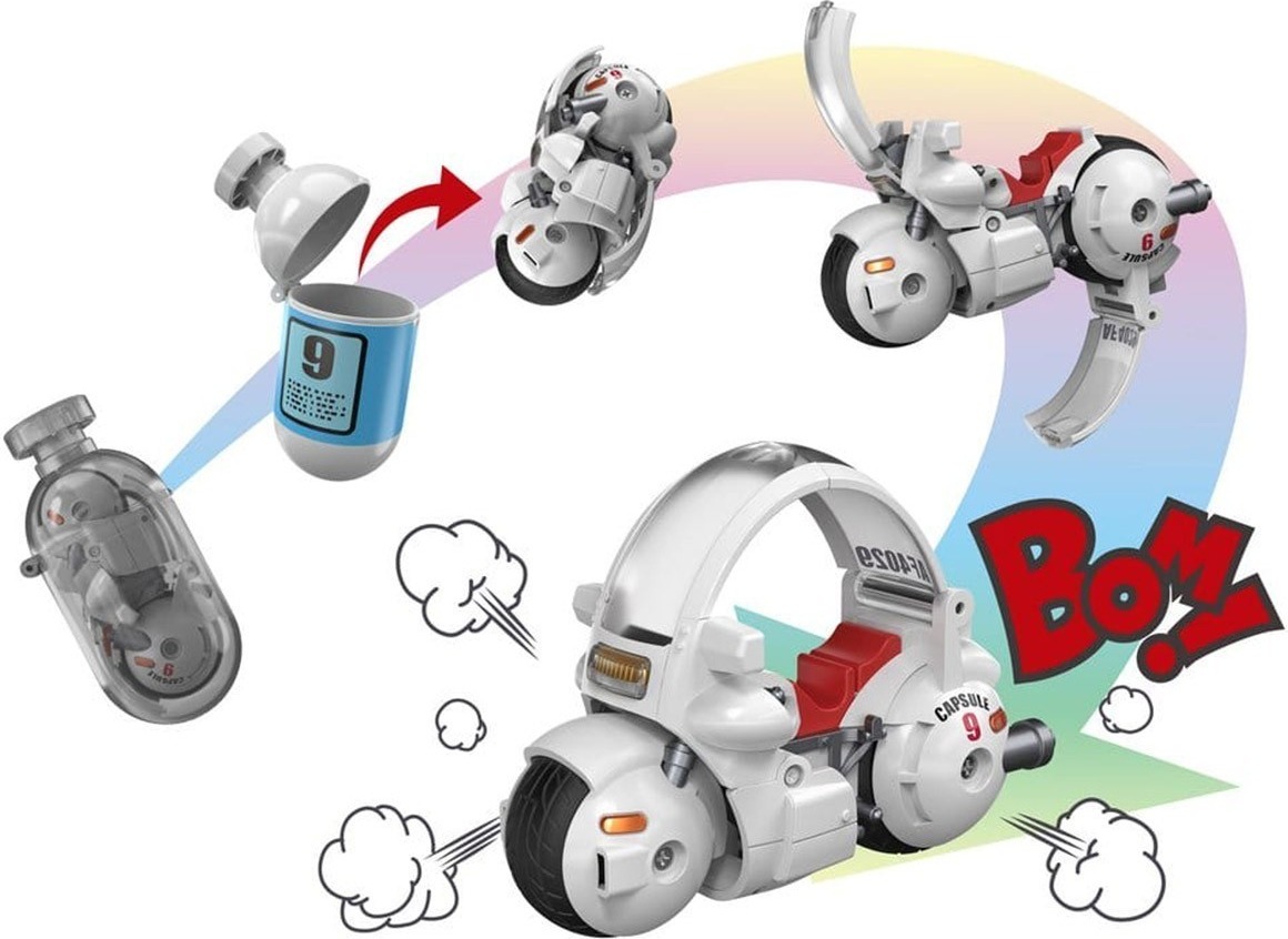 Dragon Ball - Changearts Capsule Hoi-Poi No.9 Bulma's Motorcycle  -  DRAGON BALL Z