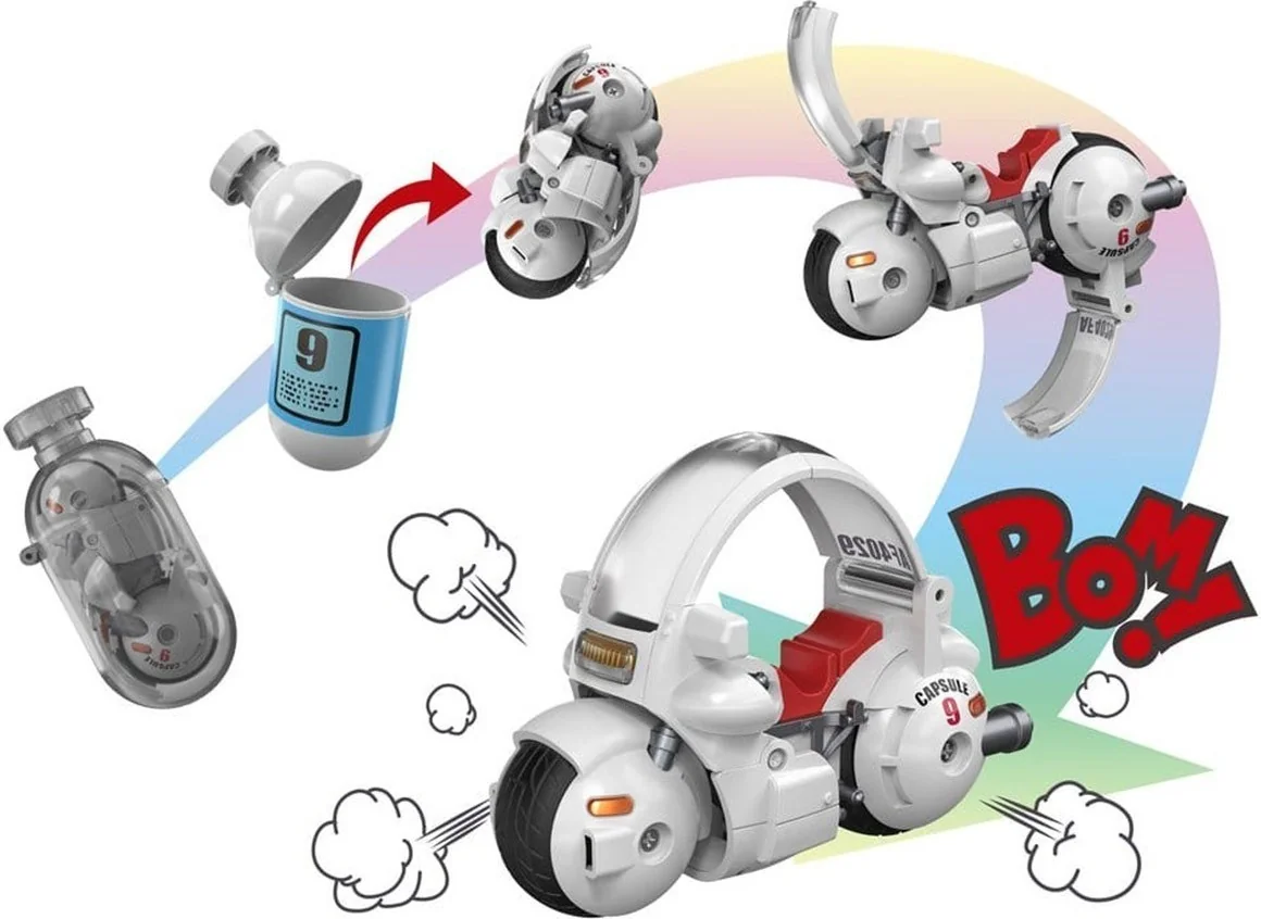 Dragon Ball - Changearts Capsule Hoi-Poi No.9 Bulma's Motorcycle  -  DRAGON BALL Z